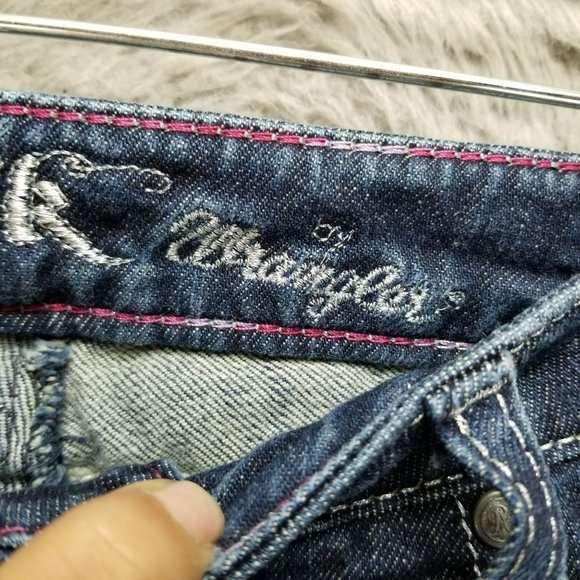 Wrangler Jeans Womens 1 Tall Rock 47 Medium Wash Stretch Low Rise Bootcut - Picture 5 of 16